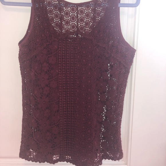 Lucky Brand Lace Tank - Picture 2 of 2